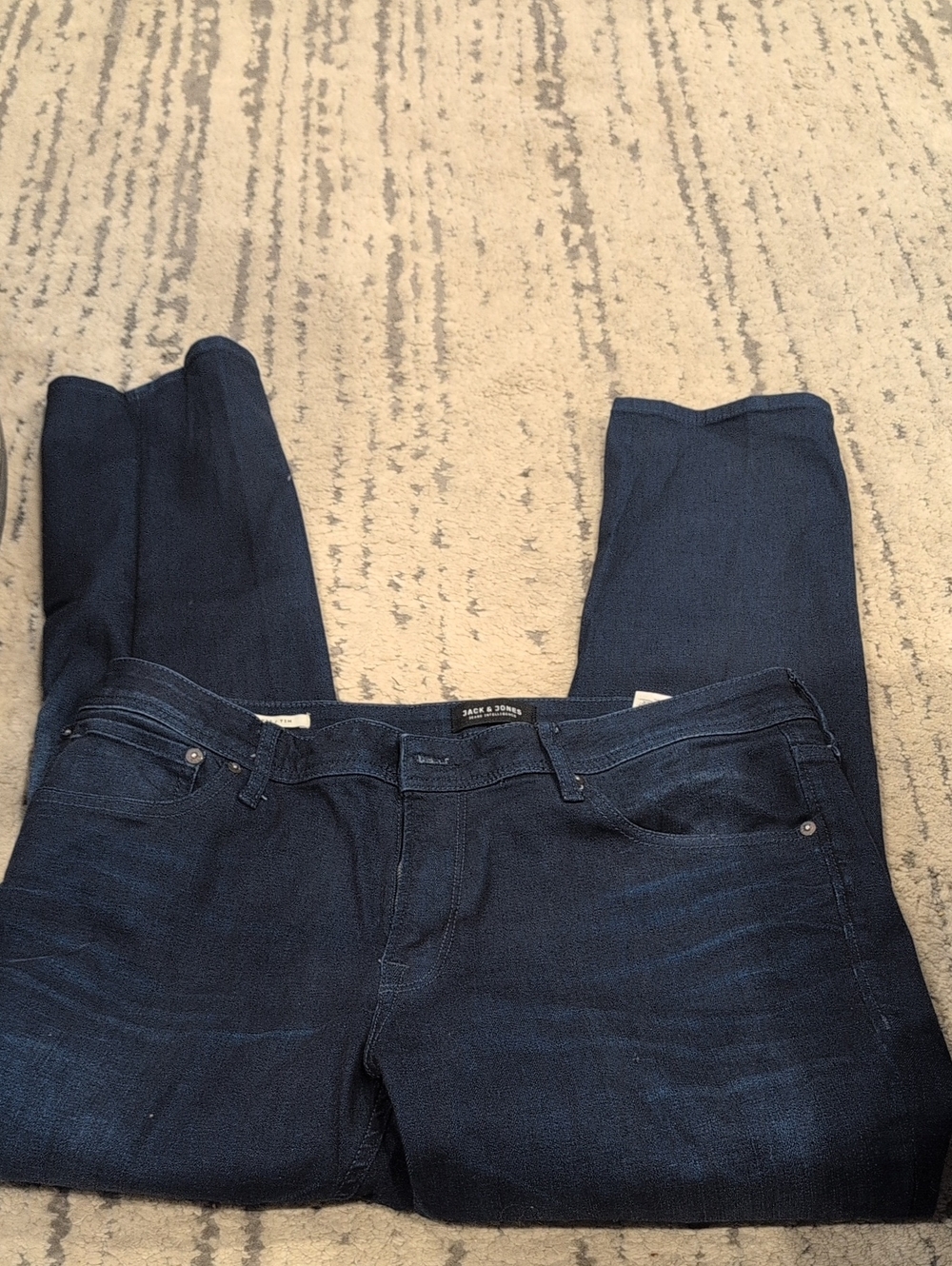 NWOT Jack jones Men's Slim Fit Dark Wash Jeans - Picture 8 of 8